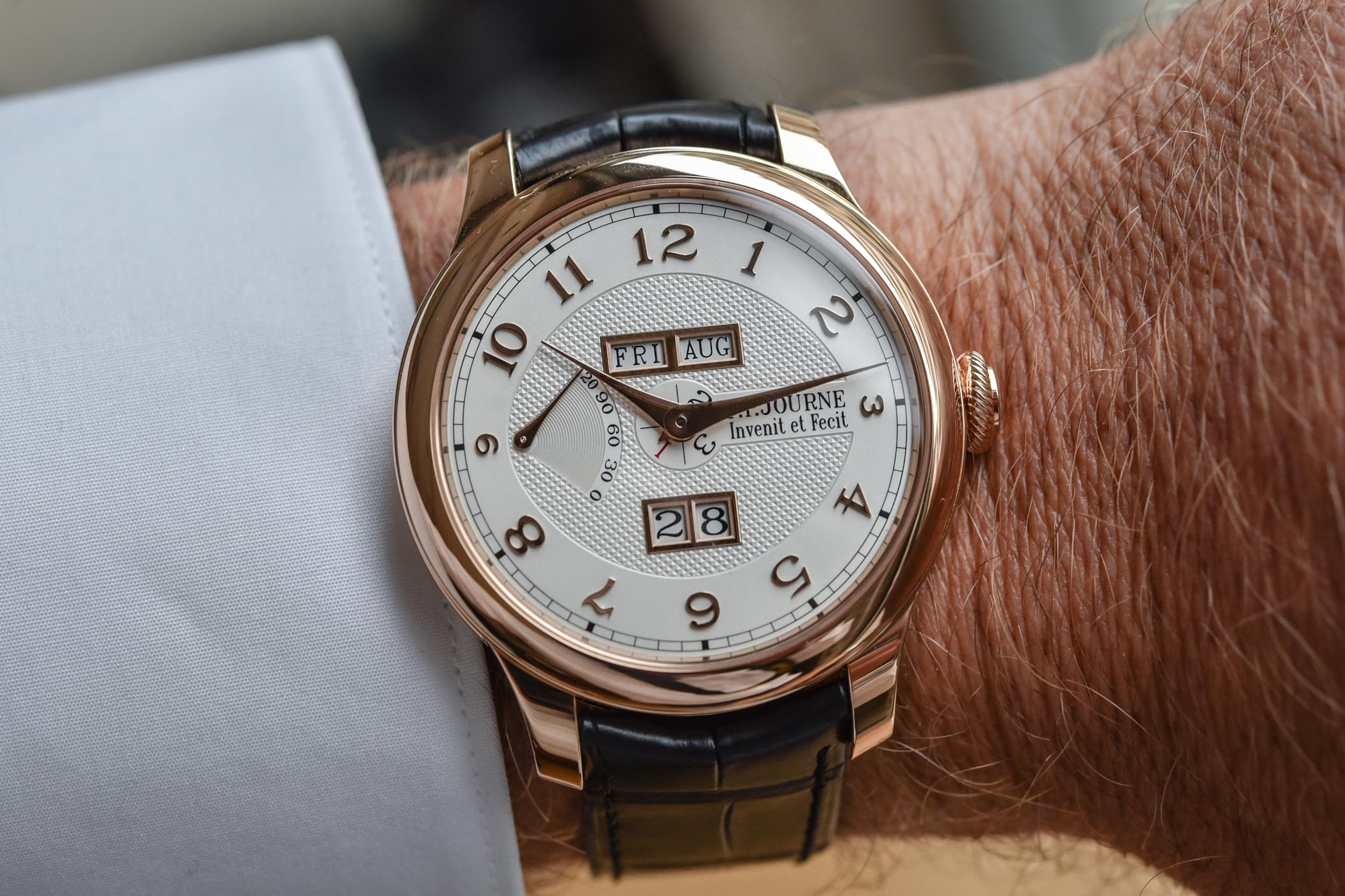 F.P. Journe Quantieme Perpetuel caseback