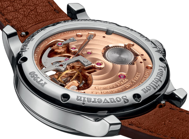 F.P. Journe Tourbillon Souverain caseback