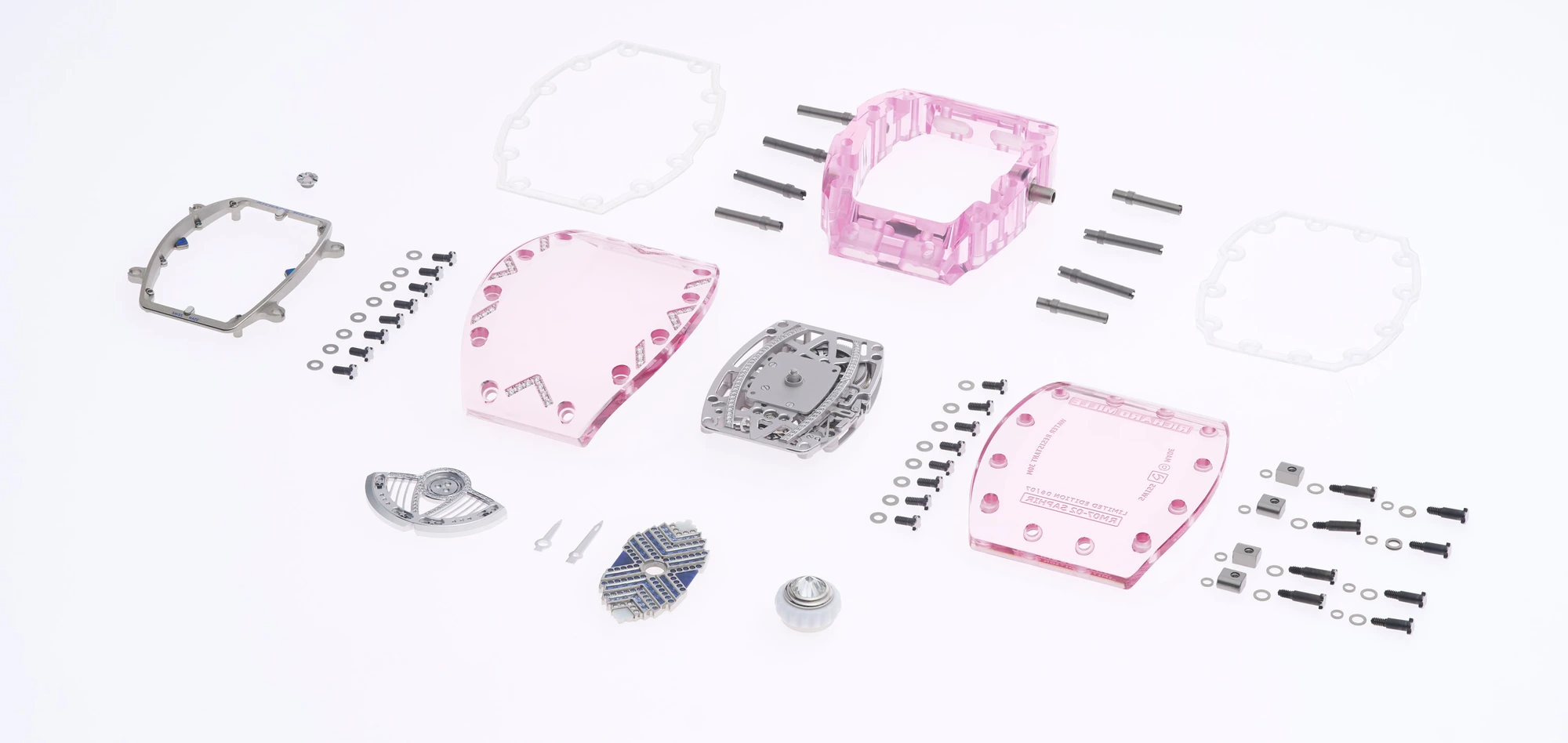 Richard Mille RM 07-02 exploded view