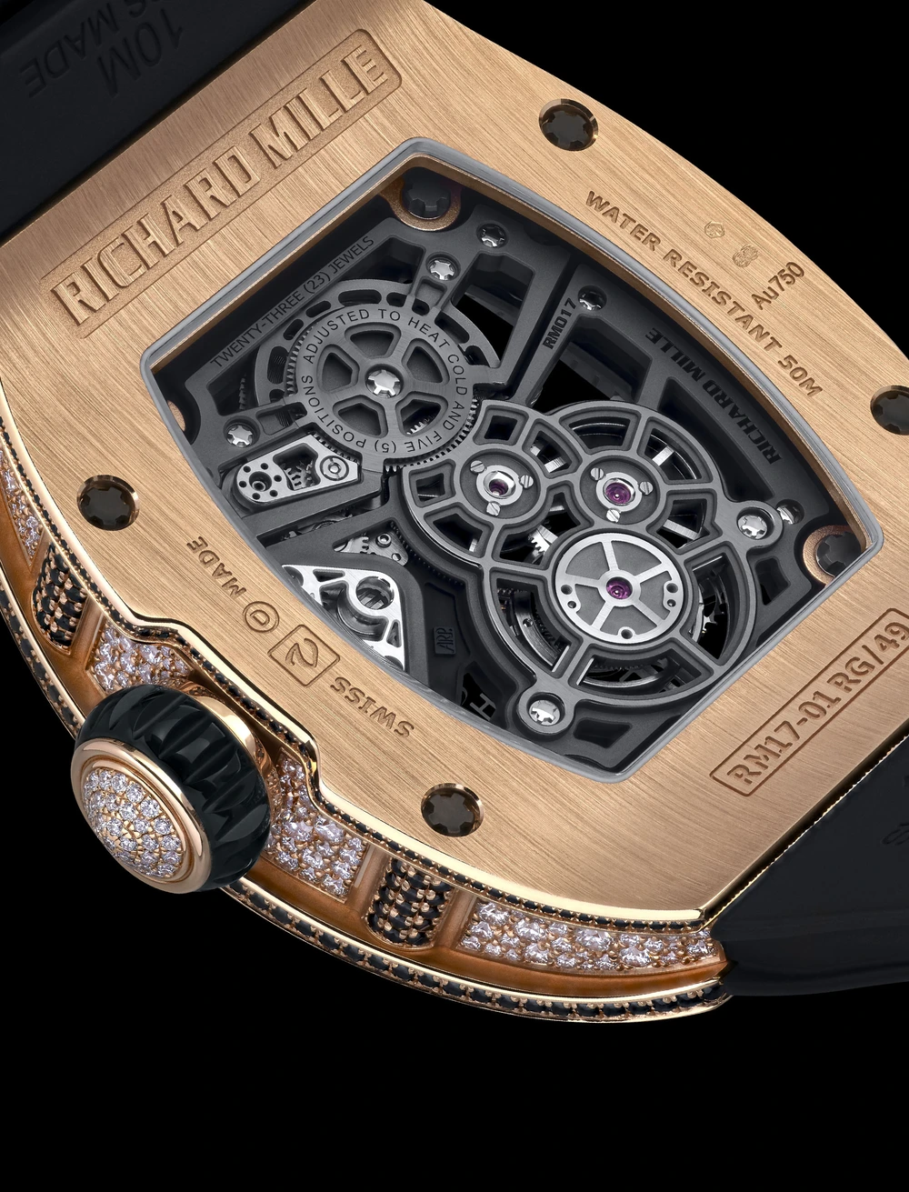 Richard Mille RM 17-01 caseback