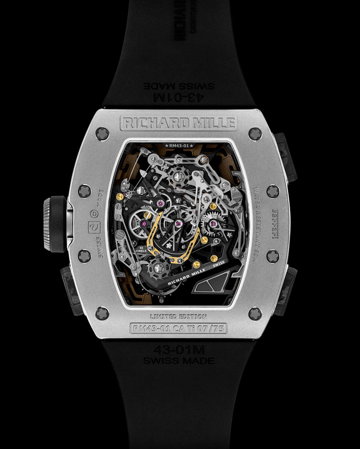 Richard Mille RM 43-01 caseback