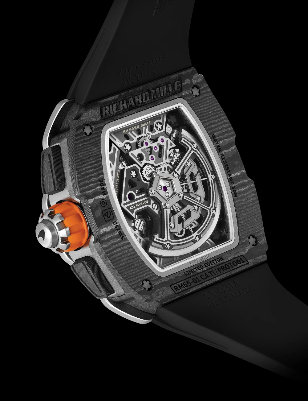 Richard Mille RM 65-01 caseback